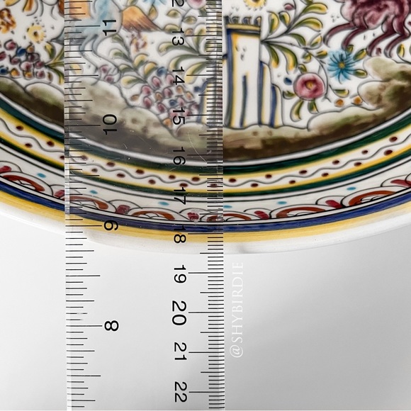 Genuine Portuguese Artisan Handcrafted Painted Bowl - Picture 11 of 14